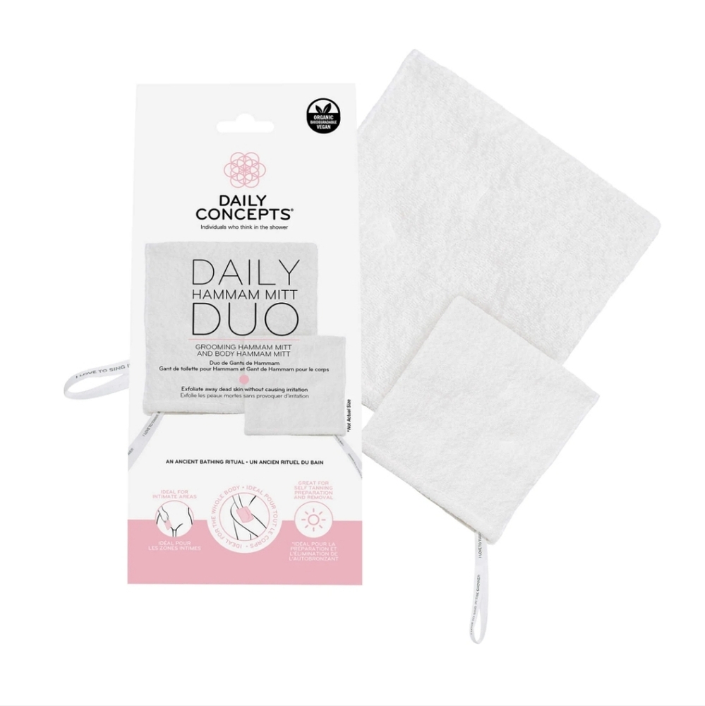 New Daily Concepts Hammam Mitt Duo